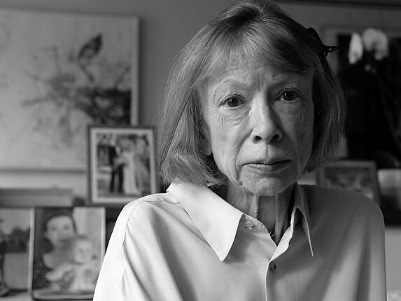ARCHIV - Die Schriftstellerin Joan Didion ist am Donnerstag im Alter von 87 Jahren in New York gestorben. Foto: Kathy Willens/AP/dpa