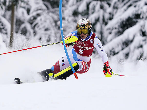 Wendy Holdener nimmt ein weiteres Mal Anlauf zu ihrem ersten Weltcup-Sieg im Slalom