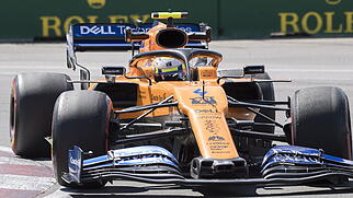 Macht in seiner ersten Formel-1-Saison bisher einen starken Eindruck: Lando Morris im McLaren-Renault