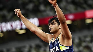 Neeraj Chopra heisst der Sieger des olympischen Speerwurf-Wettbewerbs und zugleich erste Leichtathletik-Olympiasieger aus Indien