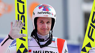 Hat noch nicht genug vom Skispringen: Simon Ammann