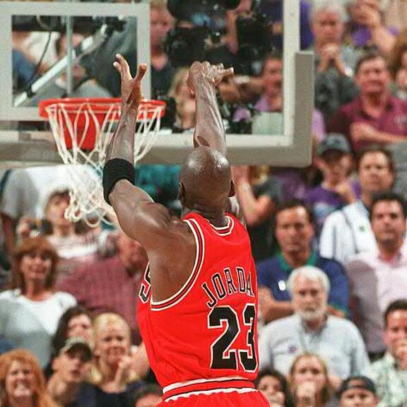 Michael Jordan im NBA-Final 1998