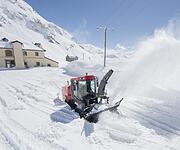Snow clearance ahead of opening of Gotthard pass