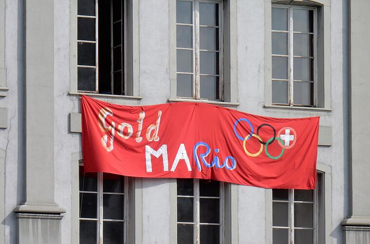 Ehre wem Ehre gebührt; "Gold MARio", eifach super händ ier das g`macht in Rio !